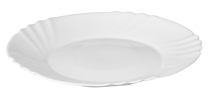 

Talerzyk Deserowy Talerz Na Ciasto Biały 20cm 1szt