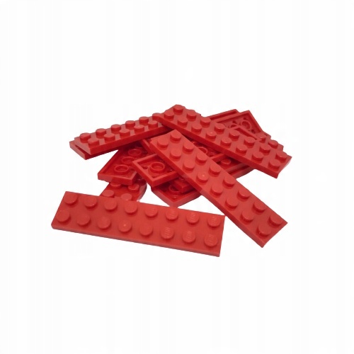 

Lego 3034 Czerwona Płaska Płytka 2X8 20 Szt.