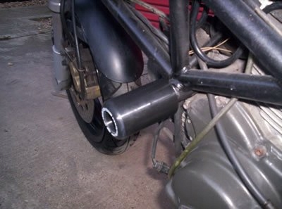 Crashpady Classic Rg Racing Ducati Monster 97-00 Čierne