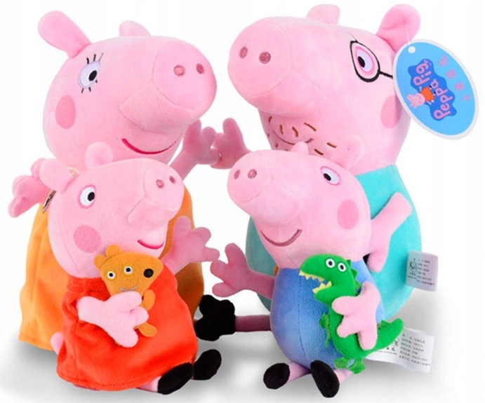 

Świnka Peppa Jacek Tata Mama Maskotka Pluszak Pepa