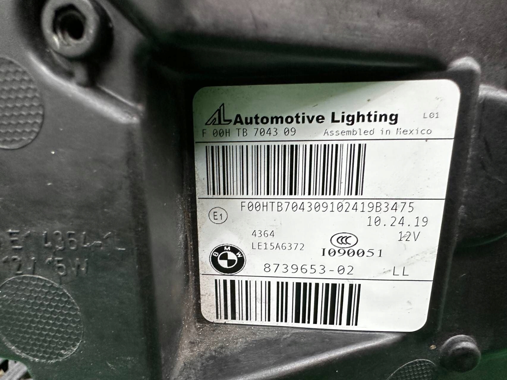 light front side left BMW X3 G01 ADAPTIV LED complete 8739653