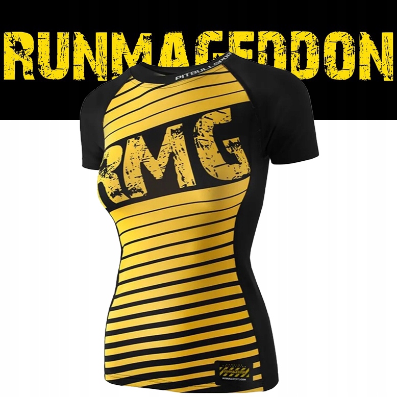 Pitbull Rashguard damski Lines Runmageddon (xs)