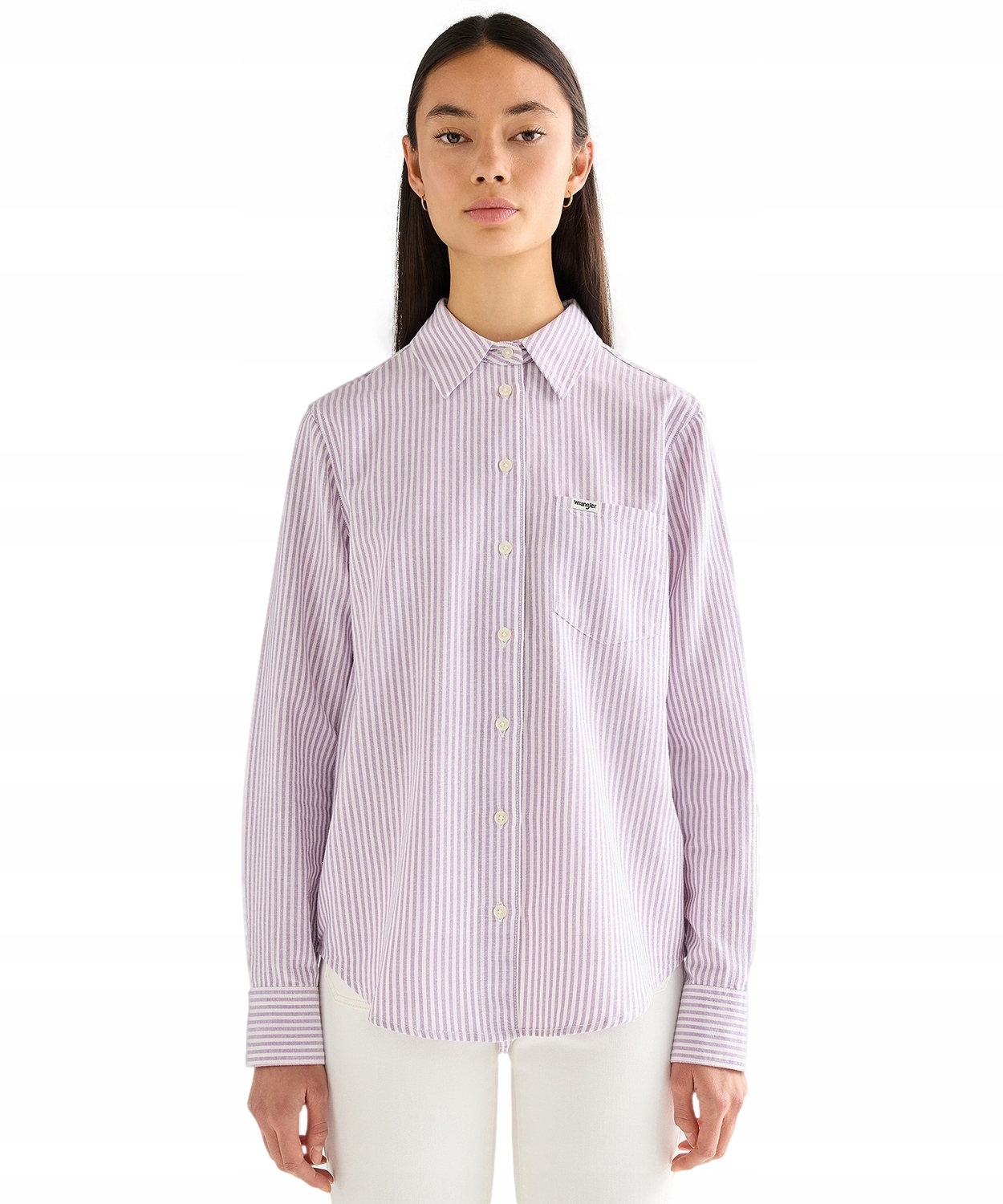 Košile Wrangler 1 Pkt Shirt 112378138 Bellflower Xs