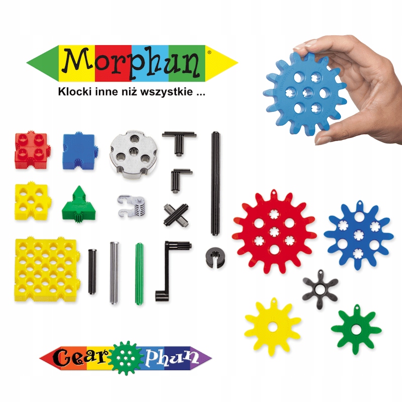 Morphun Gearphun Mały Inżynier 320 el. Marka Morphun