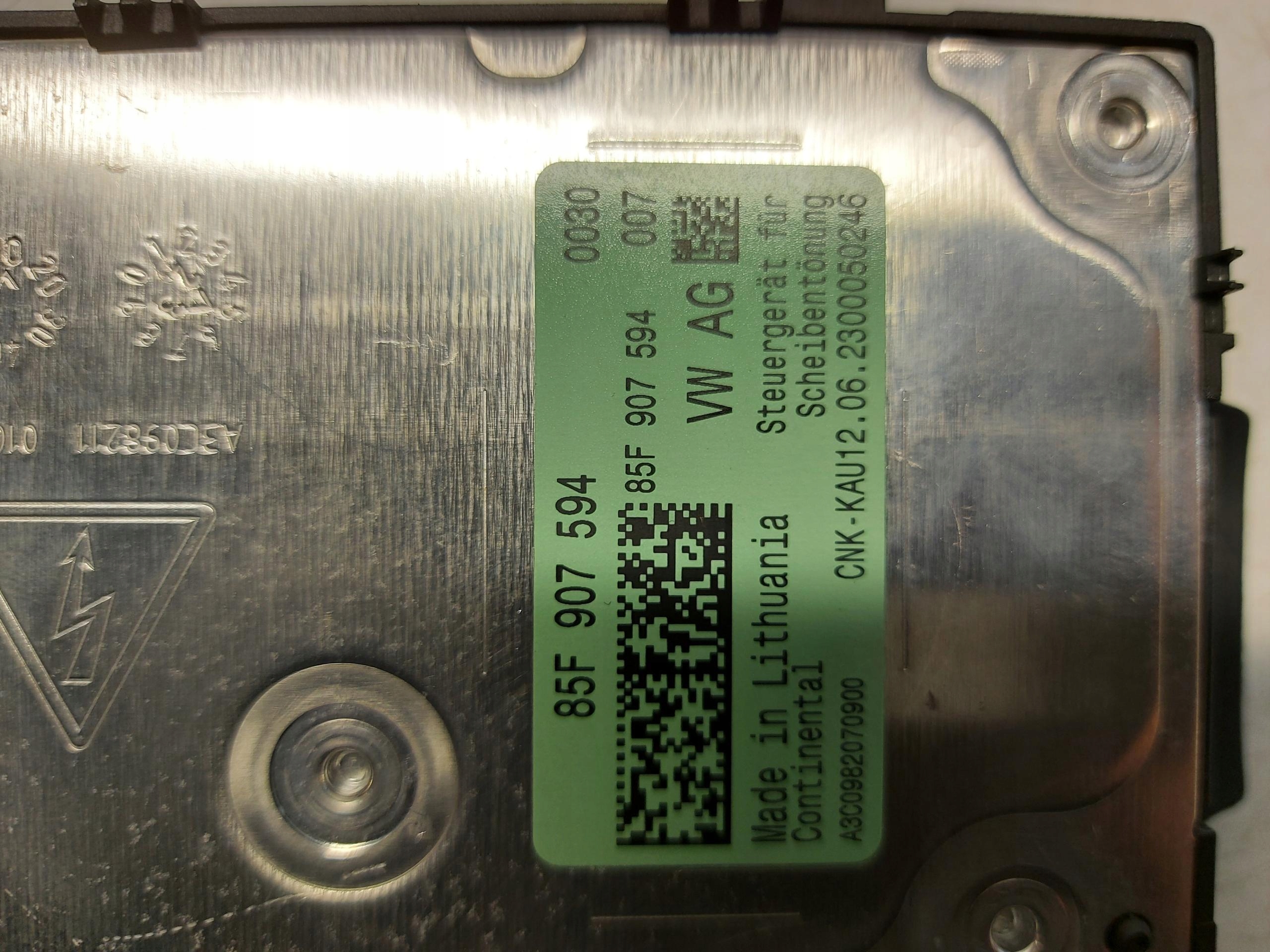 Porsche Taycan GTS 9J1 2023r module control unit 85F9075594