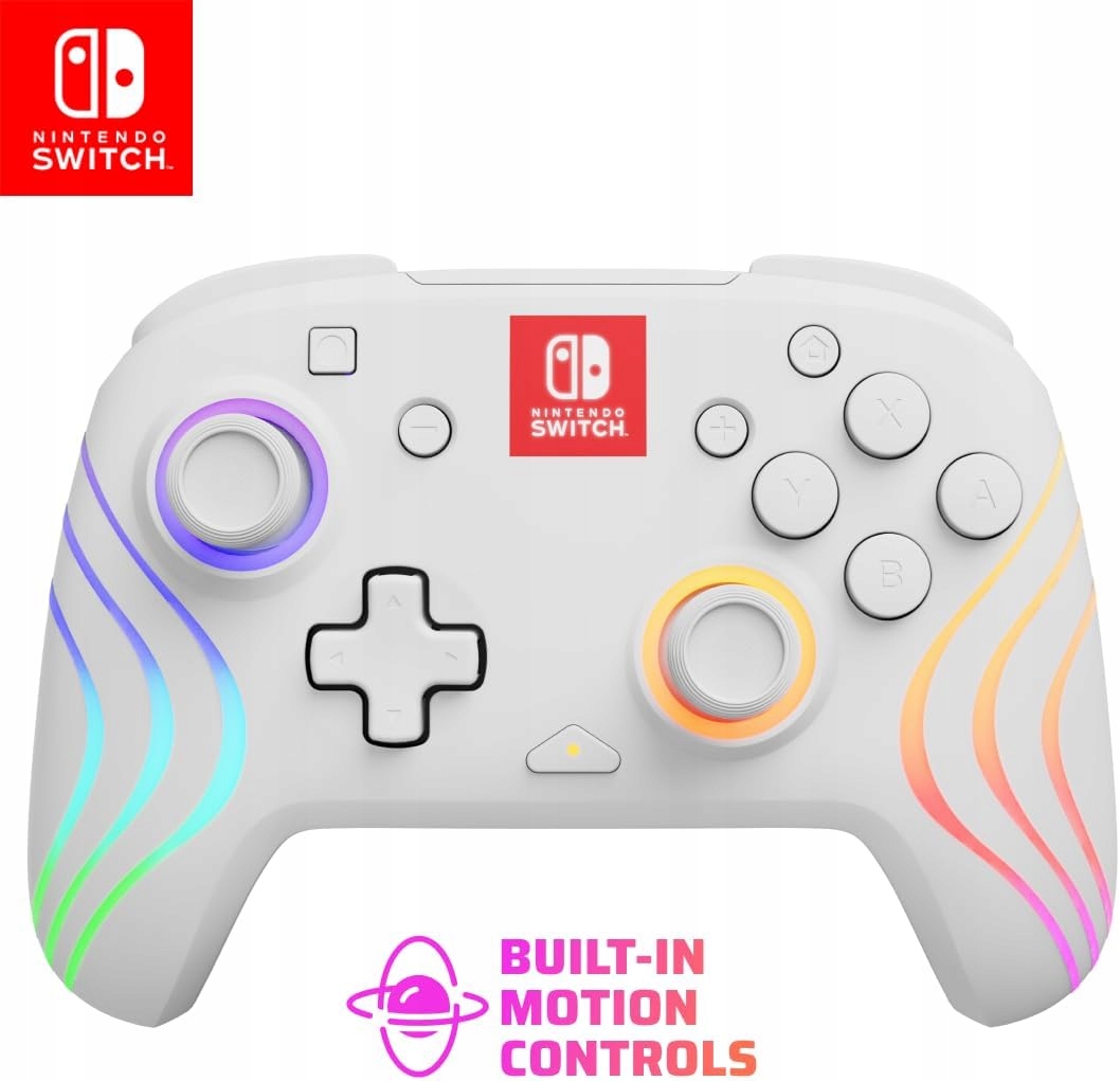 Pad bezprzewodowy do konsoli Nintendo Switch biały