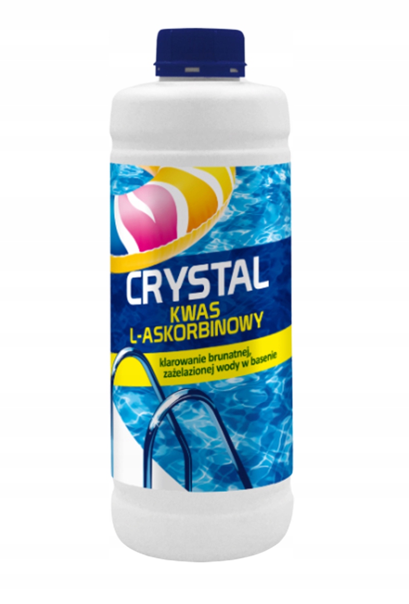 CRYSTAL KWAS L-ASKORBINOWY WITAMINA C DO BASENU 1L GAMIX