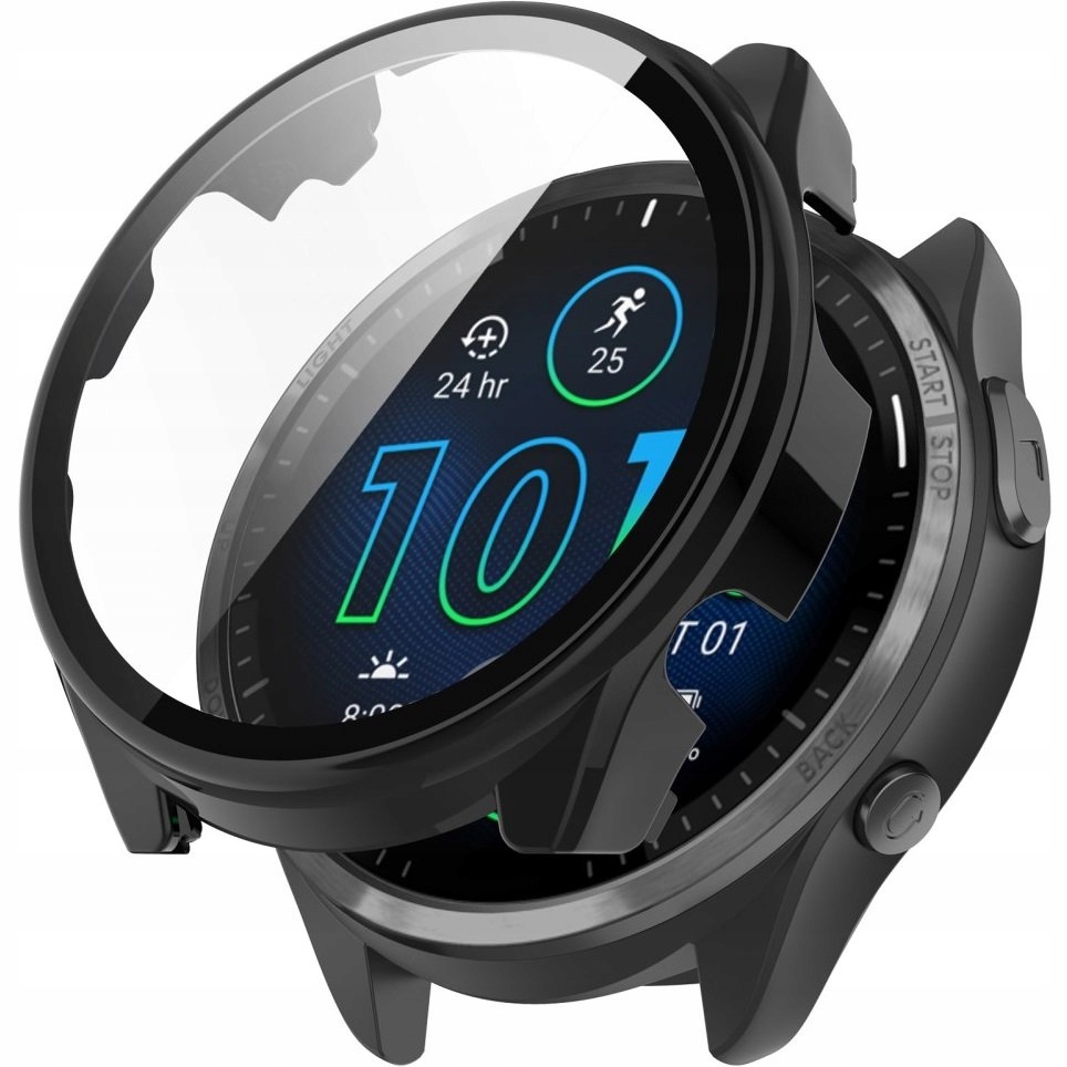 

2w1 Etui Szkło Ochronne Do Garmin Forerunner 965