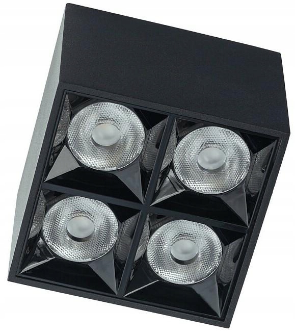 Stropná lampa MIDI čierna 16W Led 3000K Závesná lampa do izby do domu