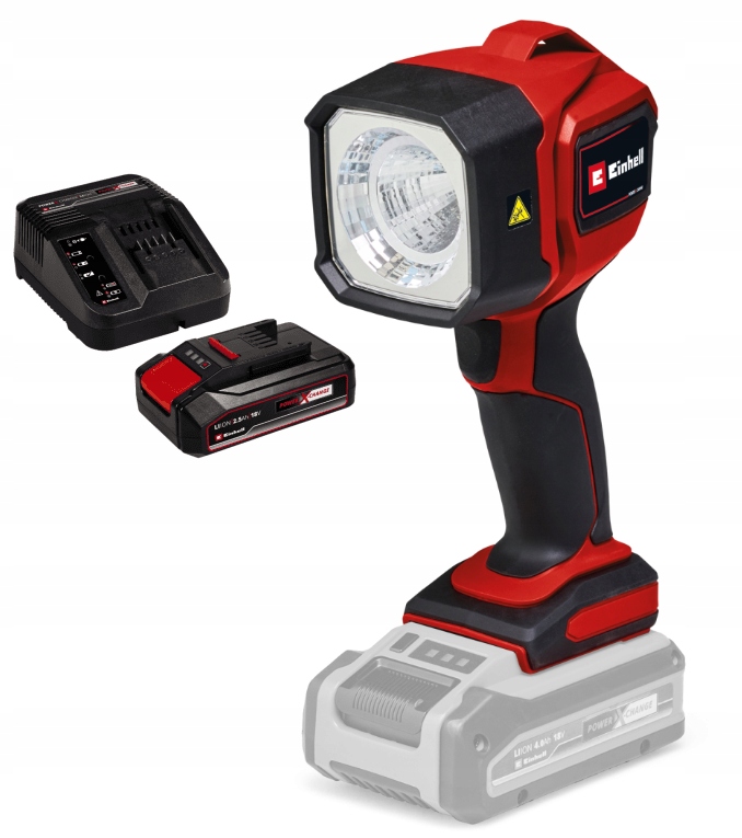 Einhell Akumulátorová Lampa Tc-cl 18/350 Li 4514175 Sada Akumulátor 2,5AH