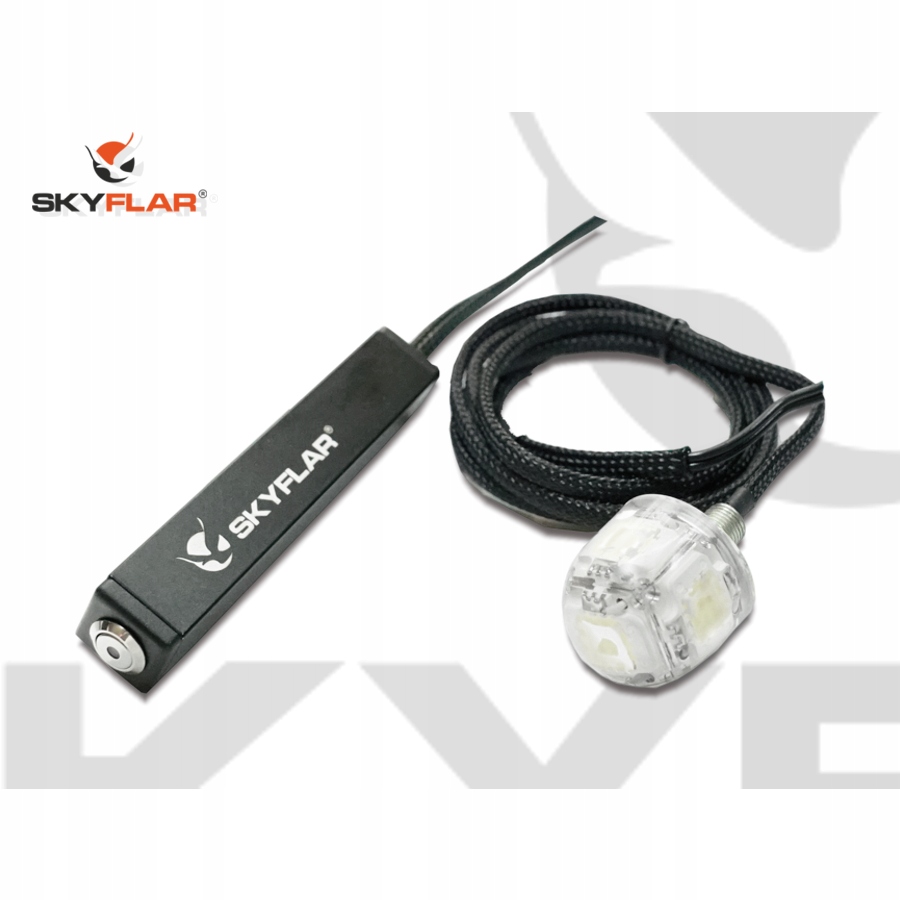 LAMPA BŁYSKOWA LED SKYFLAR ST-101 RED 12V Model ST-101 RED