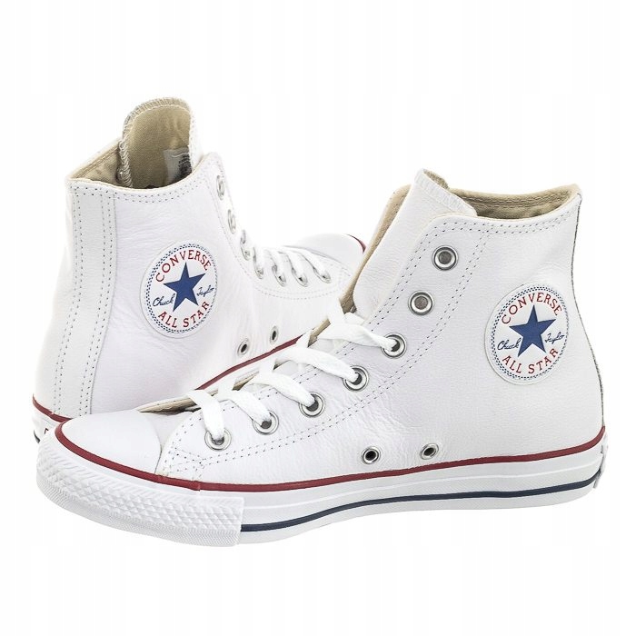 

Trampki Converse Chuck Taylor Hi Białe Skórzane