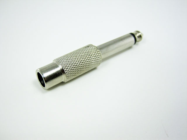 adapter jack mono 6,3 gniazdo rca chinch