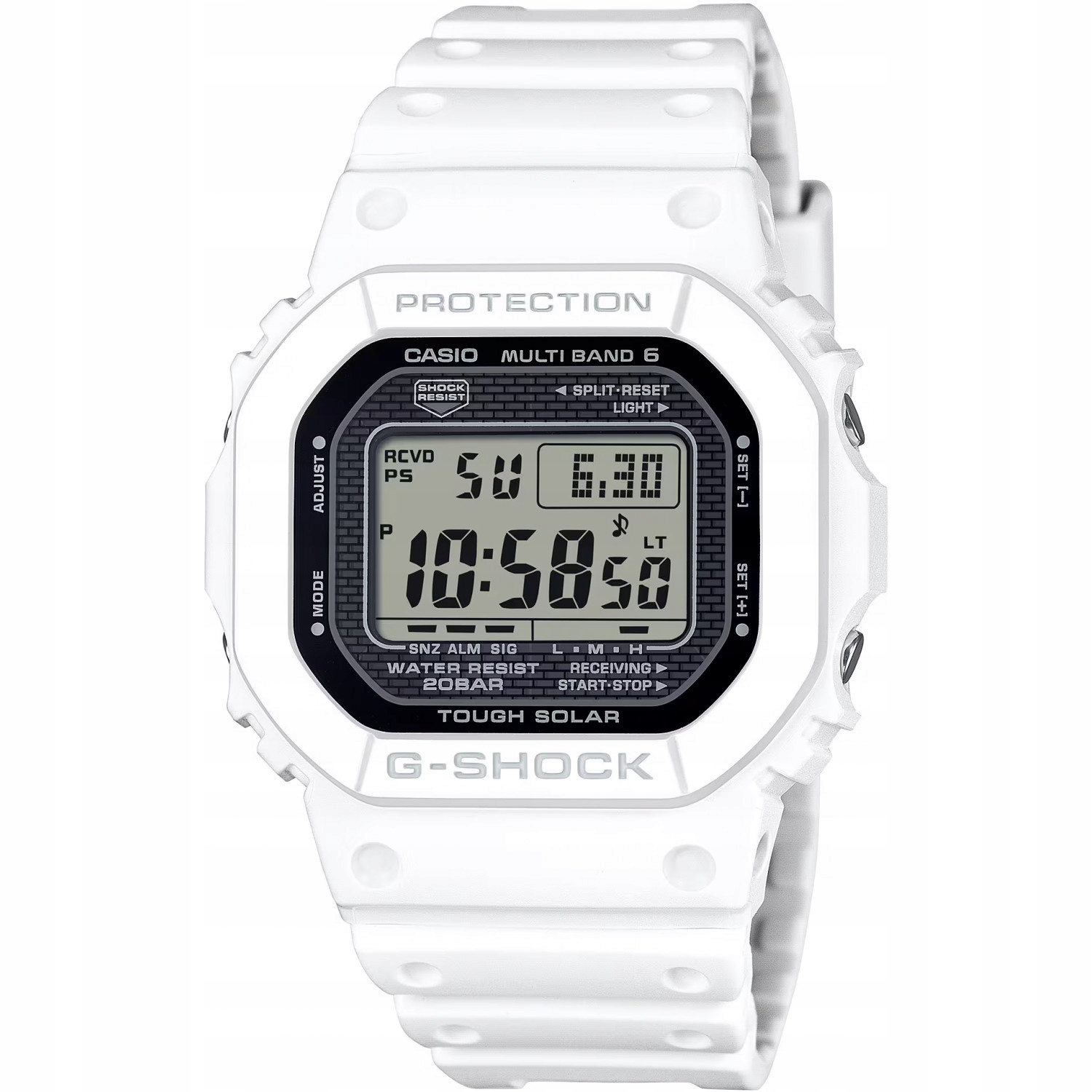 Casio G-Shock GW-5000HS-7ER 200 m Bílý