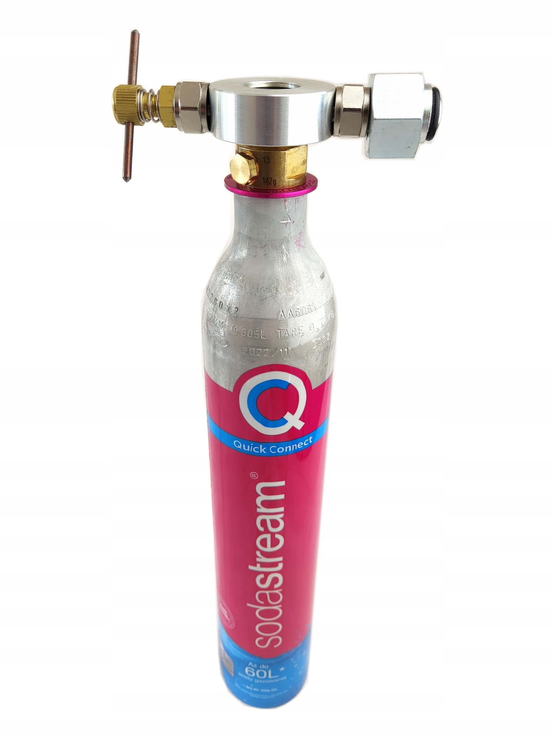 Adaptér pro Sodastream Quick Connect terra duo Kartuše Náplň plná