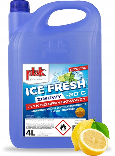 

Zimowy Płyn Do Spryskiwaczy 4L Do -20 Plak Premium
