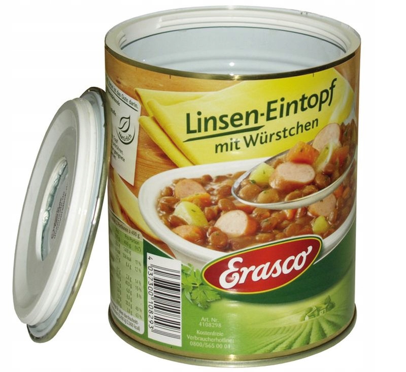 Turystyczny sejf schowek puszka na biwak Erasco