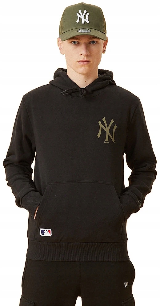 bluza New Era Left Chest Team Logo Hoody Mlb New