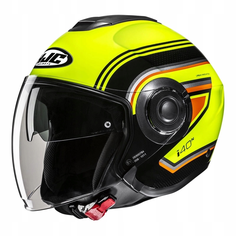 Moto prilba Hjc I40N Line Yellow/black žltá čierna Darčeky