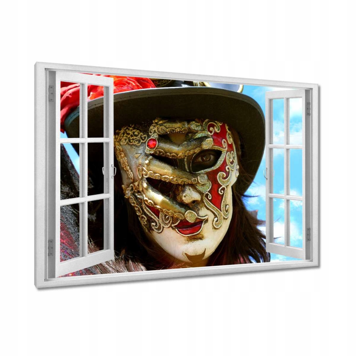 Obrazy 120x80 Maska na karneval
