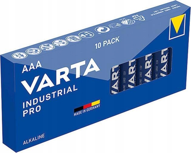 Baterie Industrial Pro Aaa v kartonové krabici po 700 ks Varta