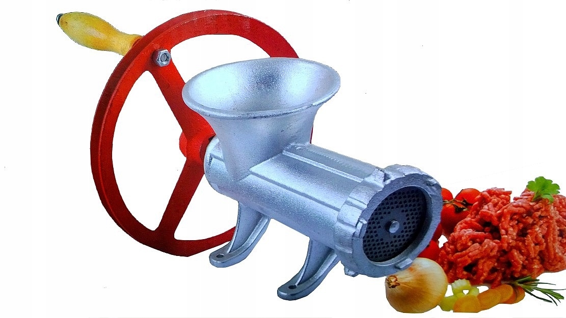 MASZYNKA 32 do MIĘSA 4xSITKO 3xLEJEK KOŁO CYNOWANA Kod producenta 675788