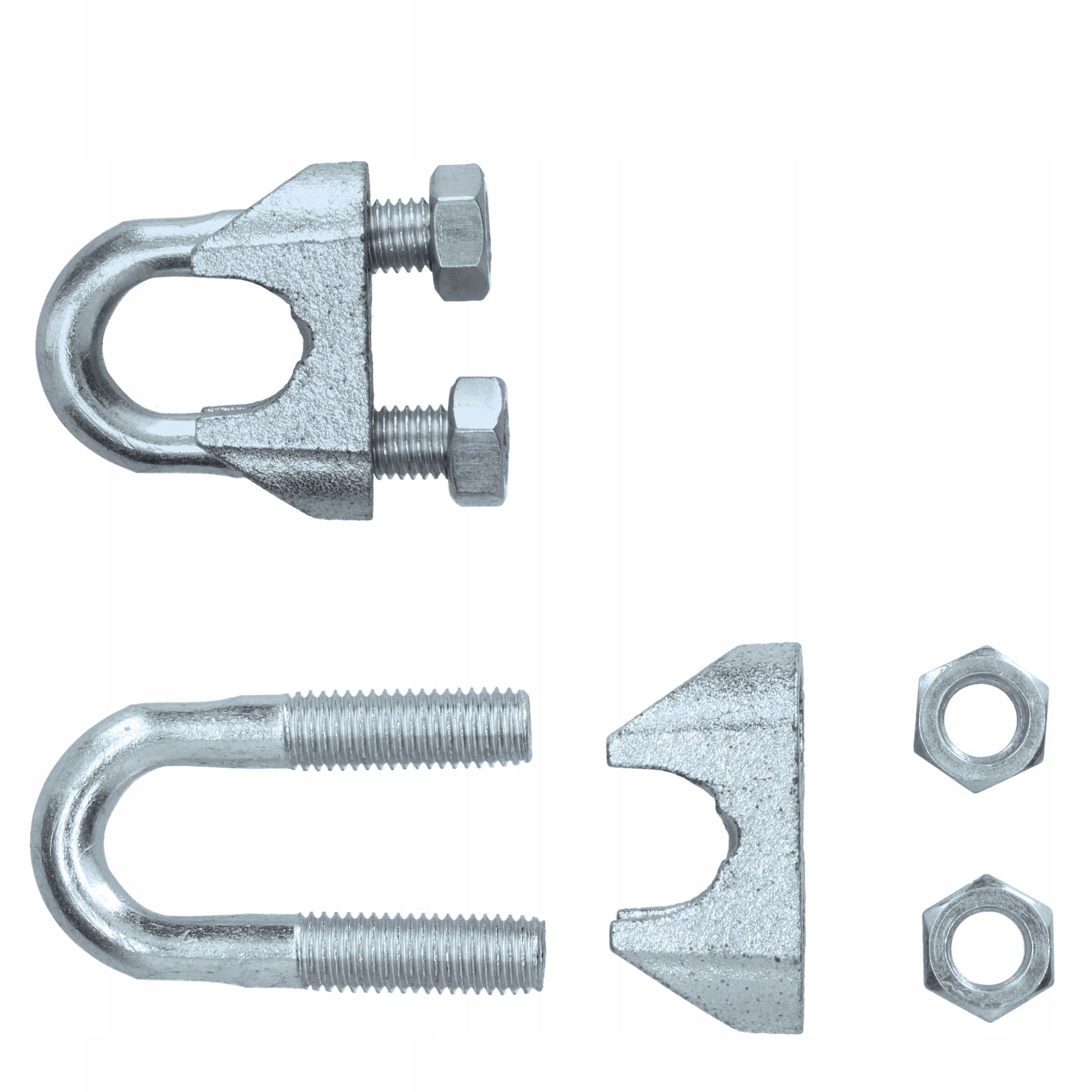 Zacisk liny stalowych kabłąkowy 20 mm OCYNK Marka inna