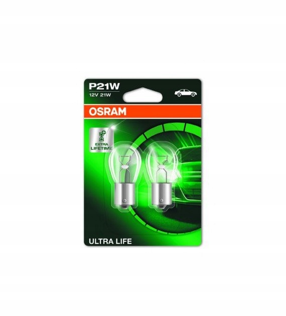 

Żarówka 12V 21W BA15S Osram Ultra Life 2SZT. Blist