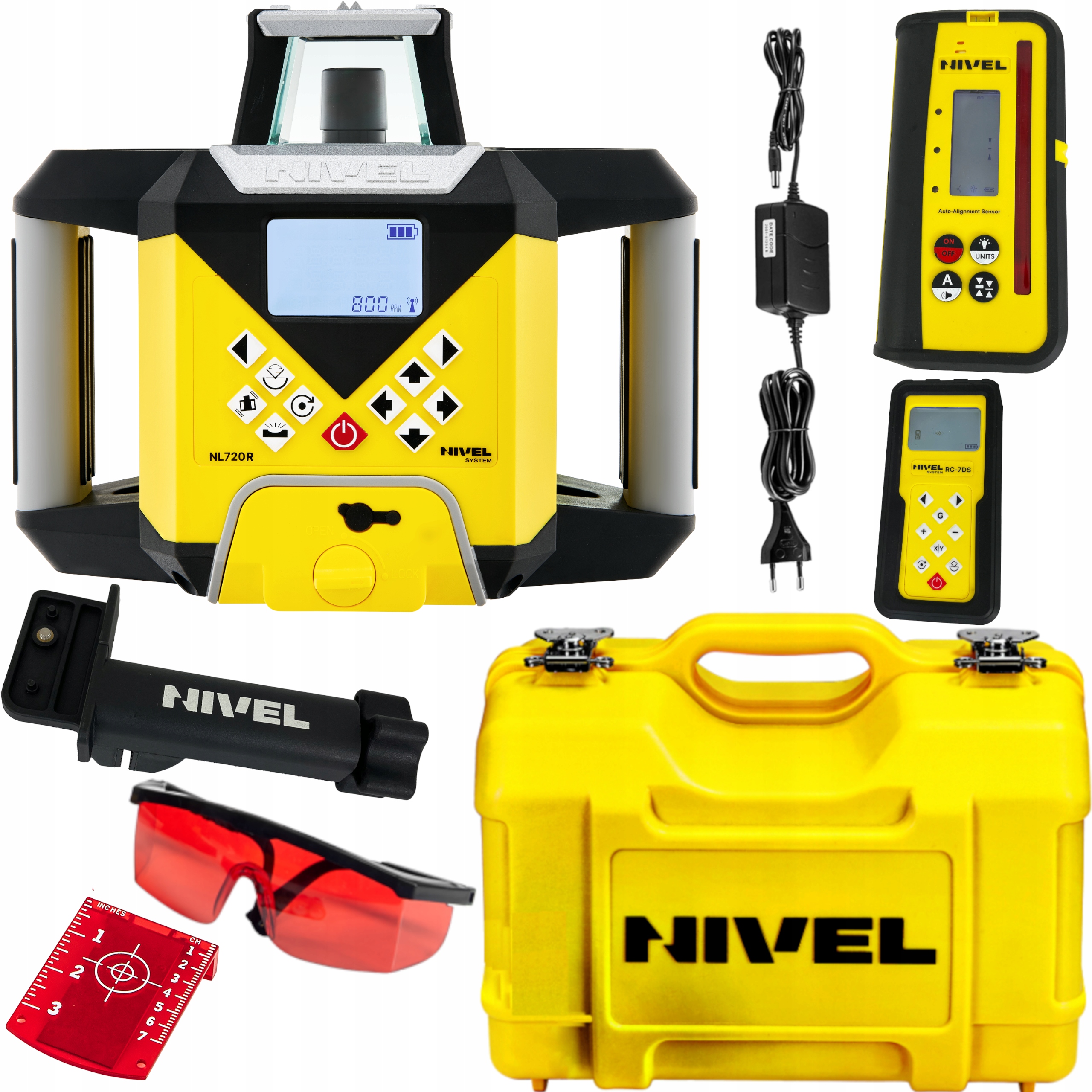 NIWELATOR LASEROWY NIVEL SYSTEM NL720R DIGITAL