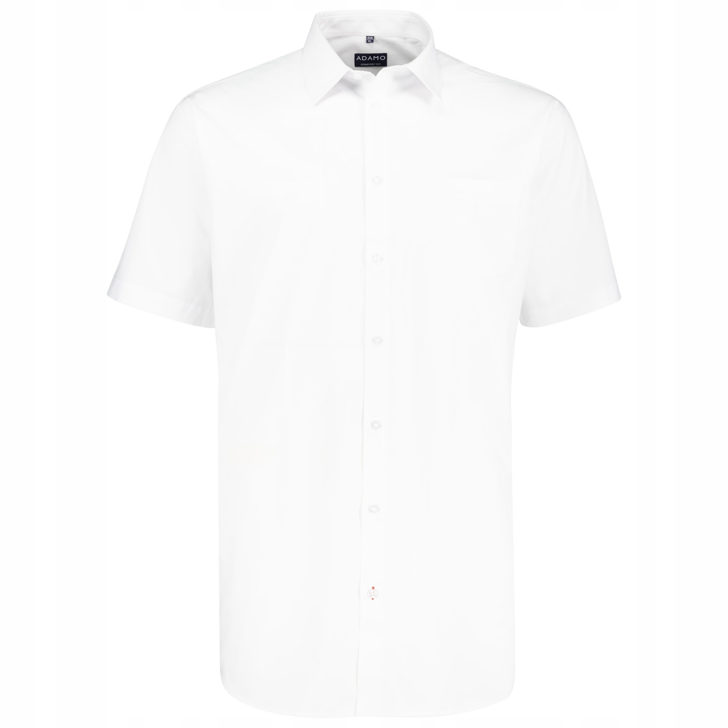 Adamo košile pánská 179401 Comfort fit nadměrná velikost 4XL bílá
