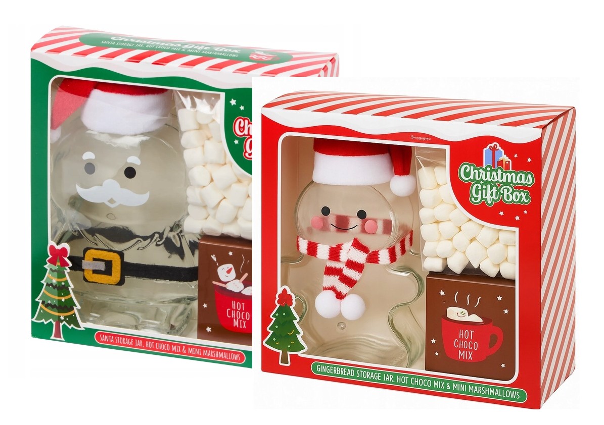 Vánoční Sada Pro Přípravu Horké Čokolády S Marshmallows