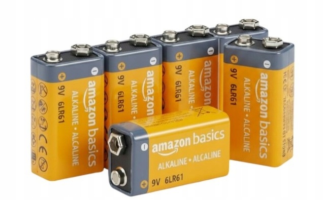 Bateria alkaliczna Amazon 9V (6F22) 4 szt.