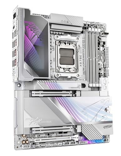 GIGABYTE X870E AORUS Master X3D Ice Płyta Główna Ryzen 9000 WiFi 7 DDR5 — miniatura 4