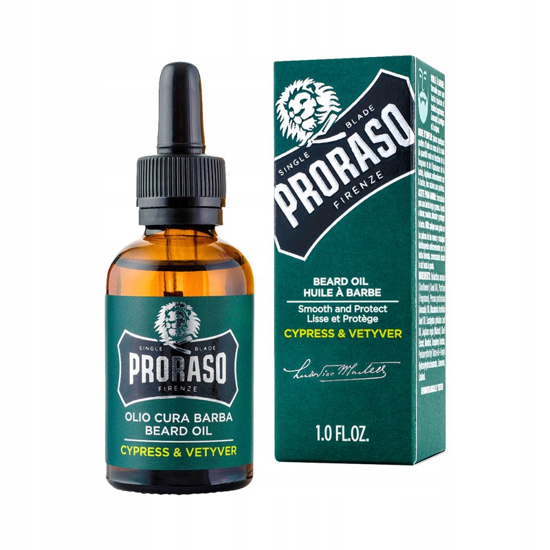 

Proraso Olejek do brody Cypress Vetyver 30ml