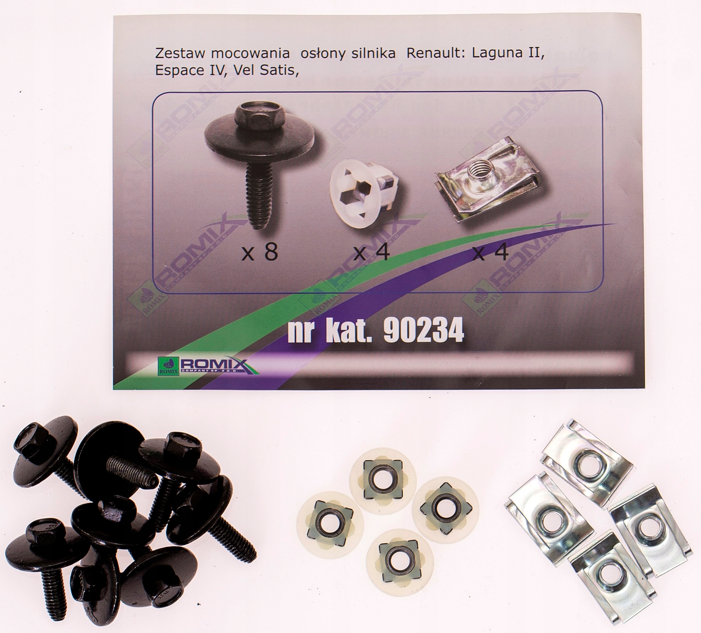 Renault Laguna II 2001 2007 Oslona spinki Engine Type Gasoline Diesel