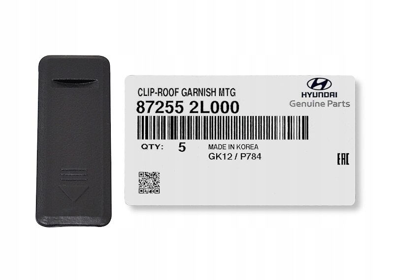 

Zaślepka relingu listwy dachowej Hyundai i30 2007-
