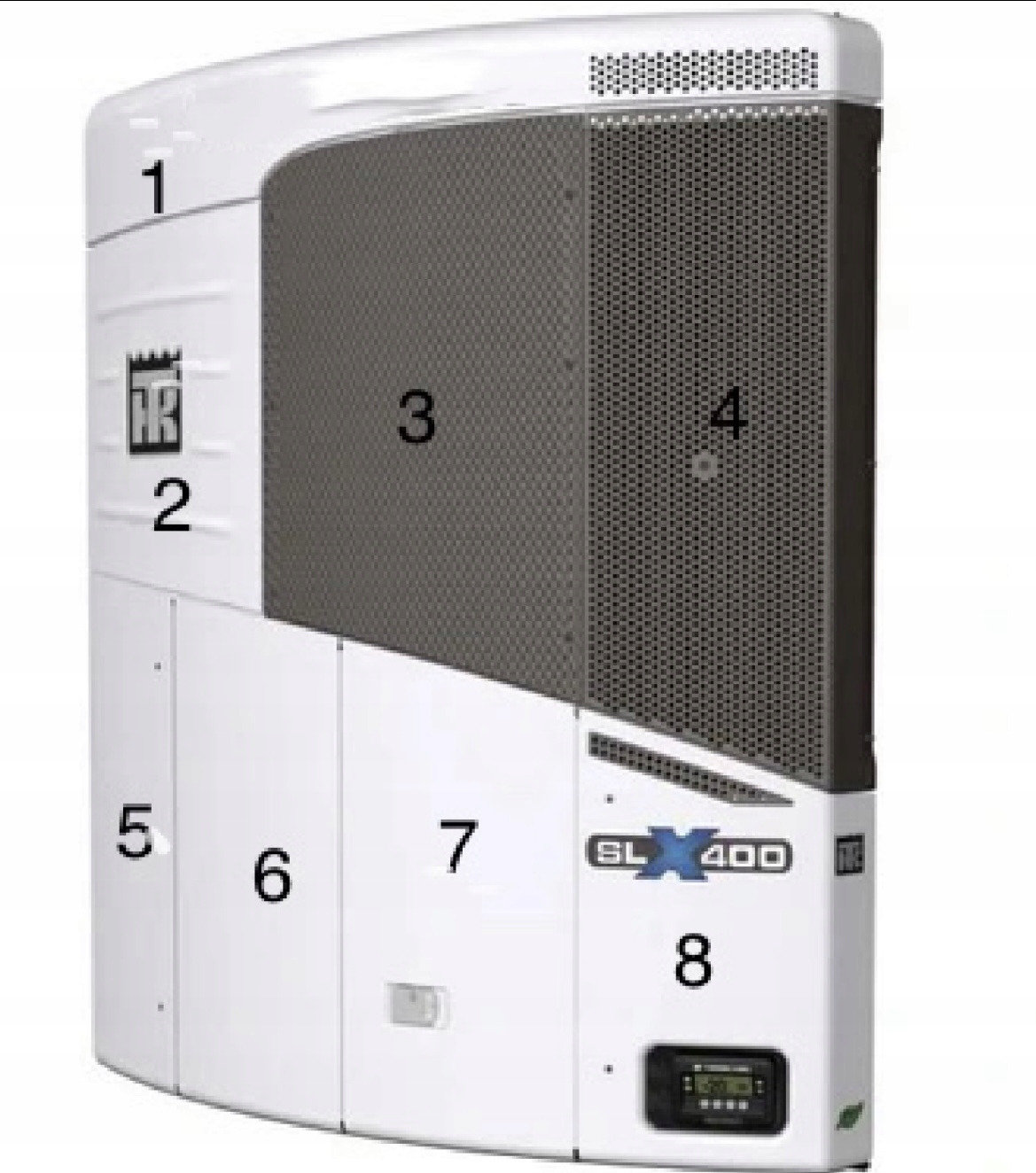 ЦЕНТРАЛЬНАЯ КРЫШКА ГЕНЕРАТОРА THERMO KING SLX