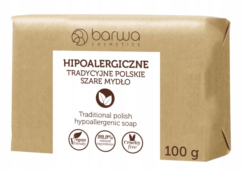 

Barwa, Tradycyjne polskie szare mydło, 100g