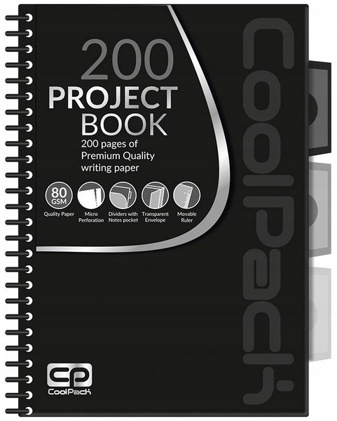 Kołonotes A5 Cool Pack 2018 - black, Patio