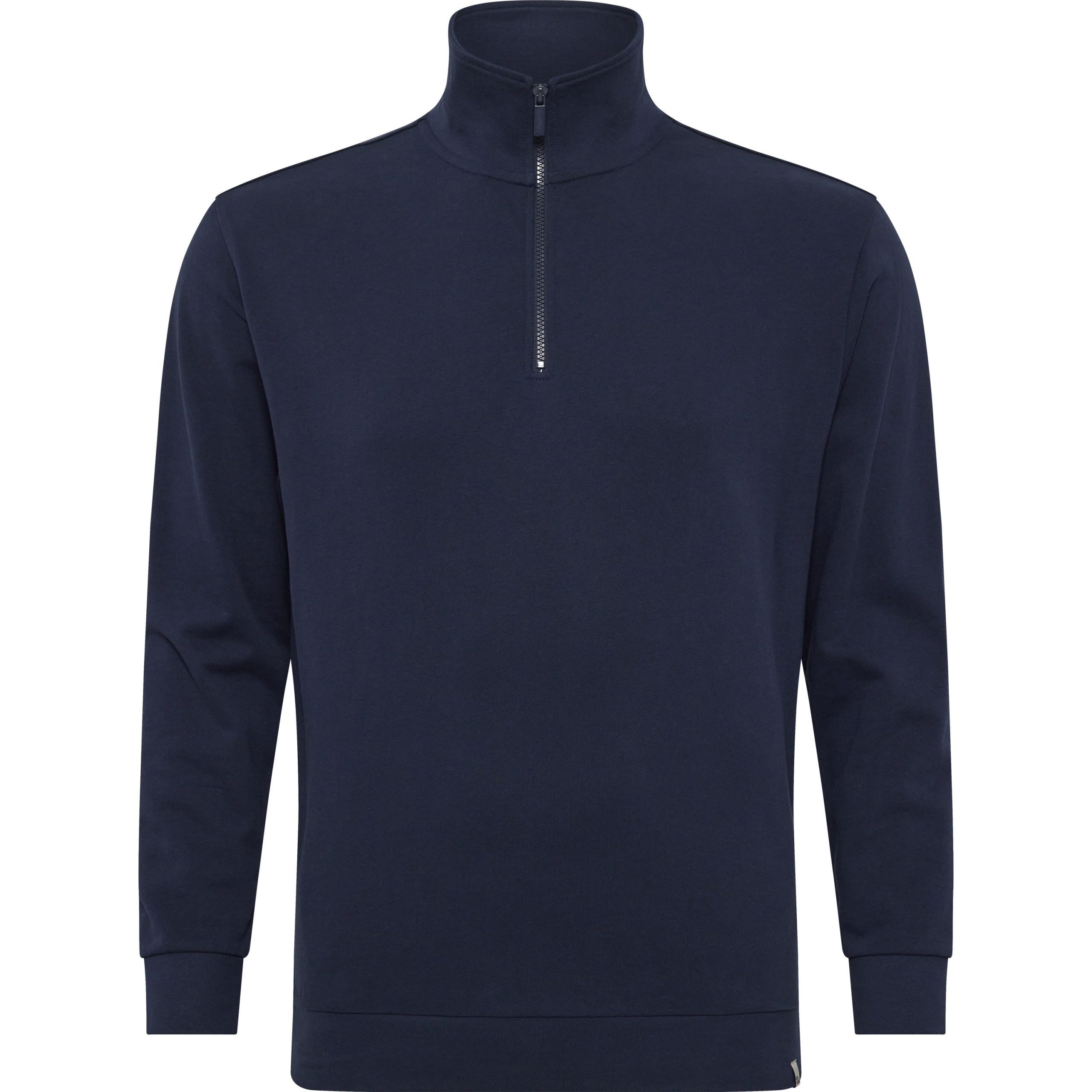 North 56 Denim Rozepínací Mikina Pod Krkem, Velké Velikosti, Modrá, 4XL