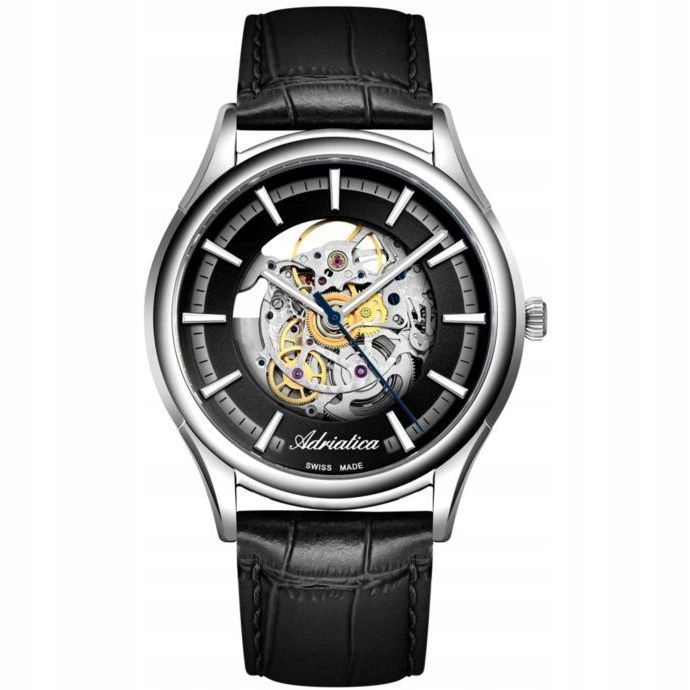 Pánské Hodinky Adriatica Automatic Skeleton Set A8328.5216SA