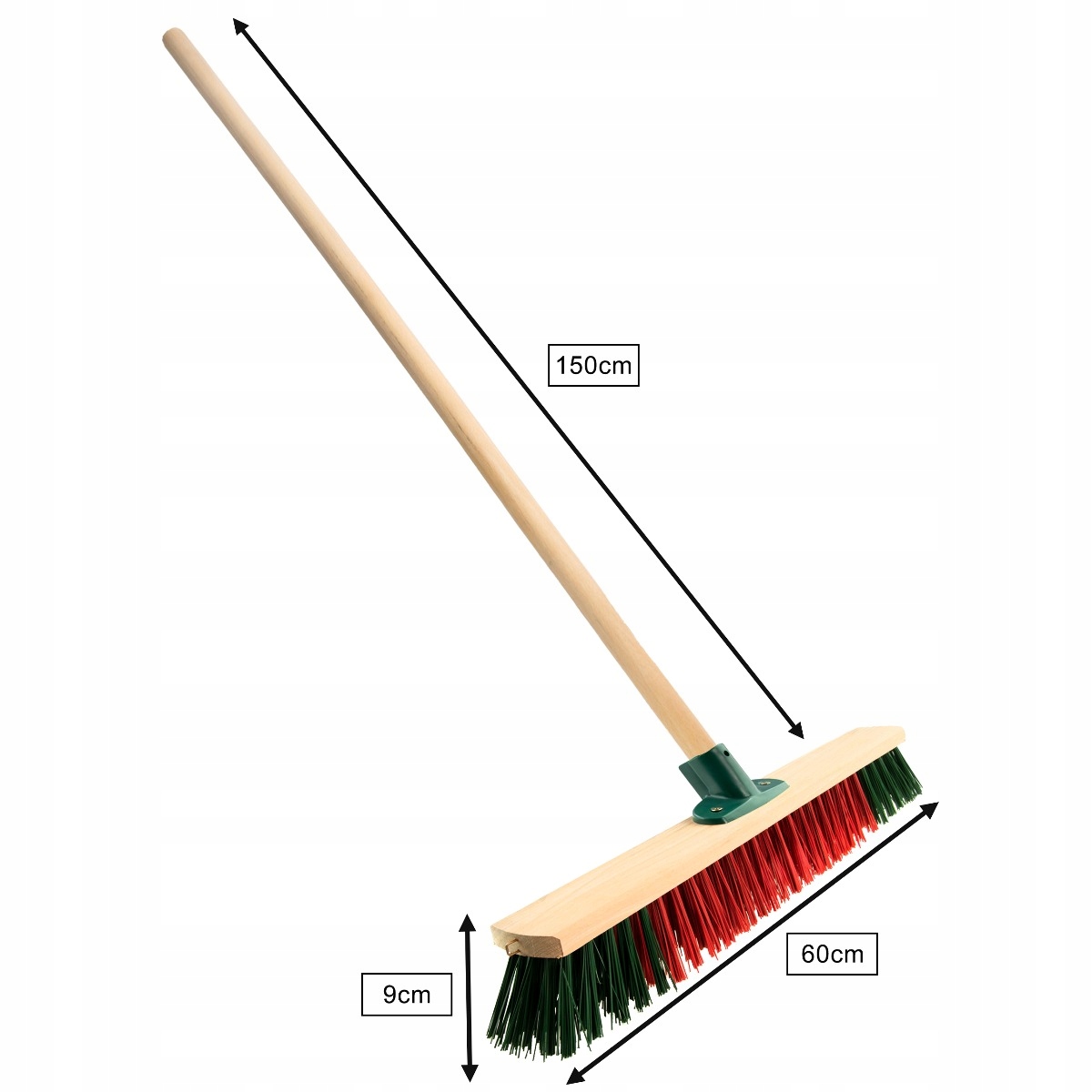 ULICÓWKA KIJ MIOTŁA SZCZOTKA DO ZAMIATANIA 60 CM Zasilanie ręczne