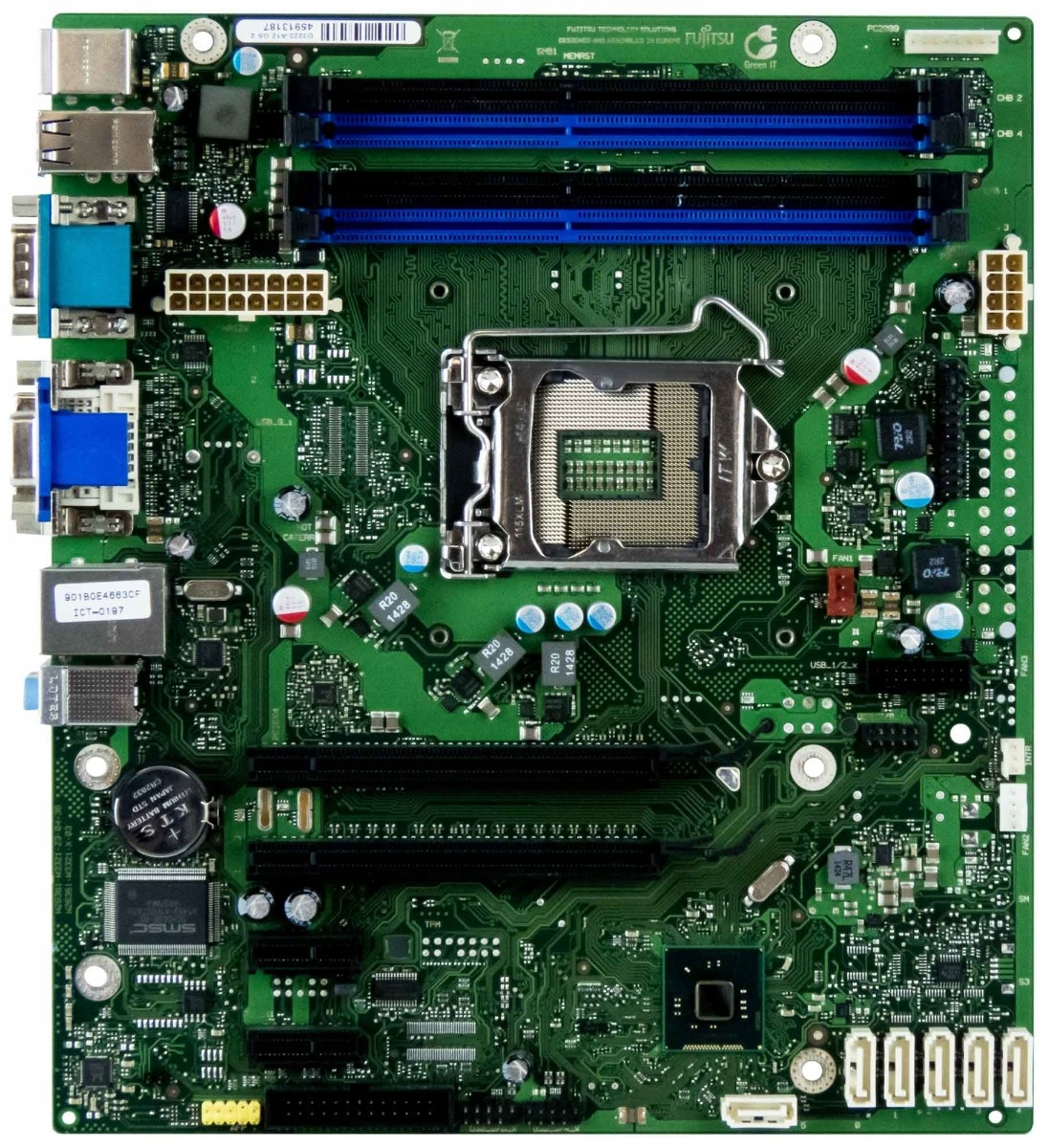 Fujitsu D3222-A12 GS2 Intel Q87 LGA1150 DDR3 Pcie