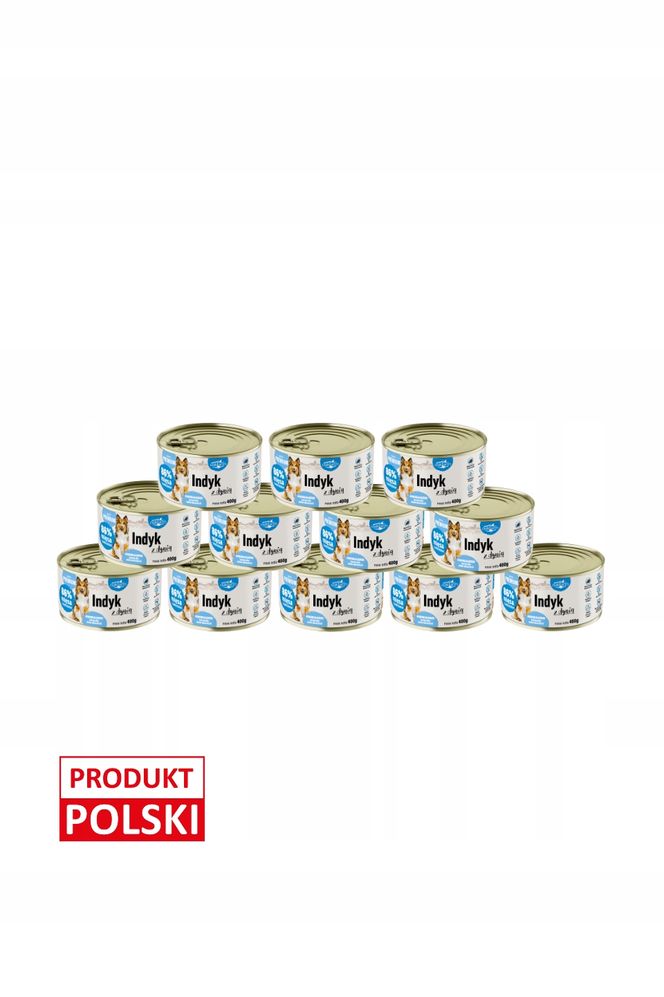 Indyk z dynią karma mokra dla psów dorosłych Oakfarm 12x400 g