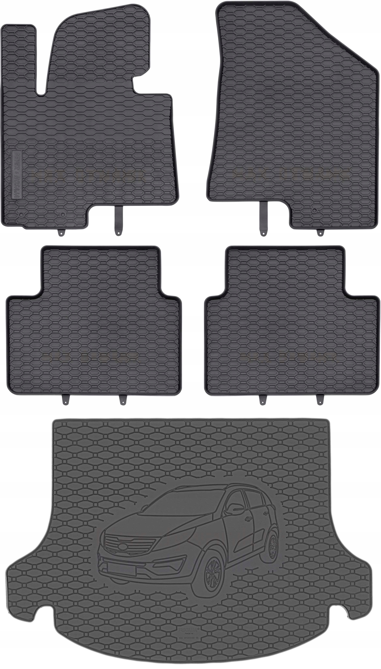 

Kia Sportage III Suv 2010-2015 Dywaniki + mata