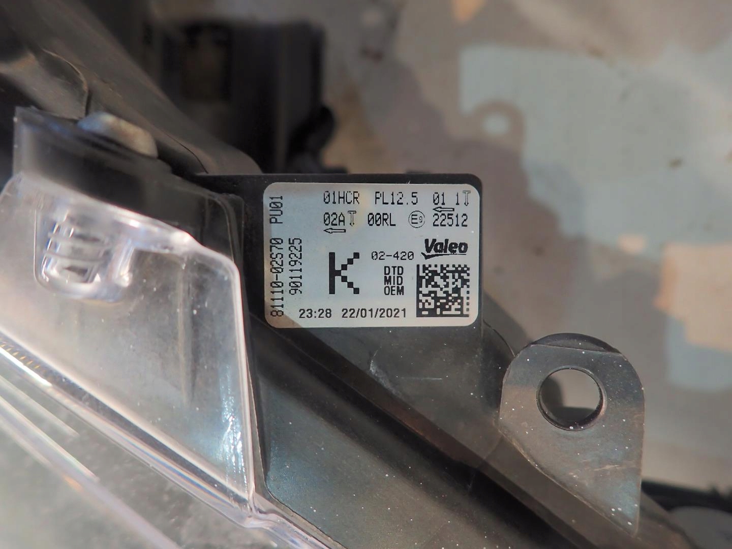 light front right TOYOTA COROLLA E21 19- FULL LED