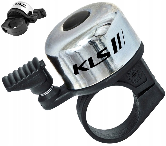 

Dzwonek rowerowy Kellys Kls Bang 10 srebrny