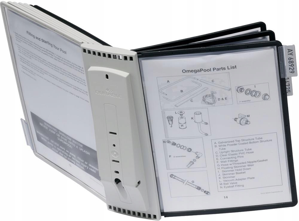 Durable System paneli prezentacyjnych SHERPA WALL 10