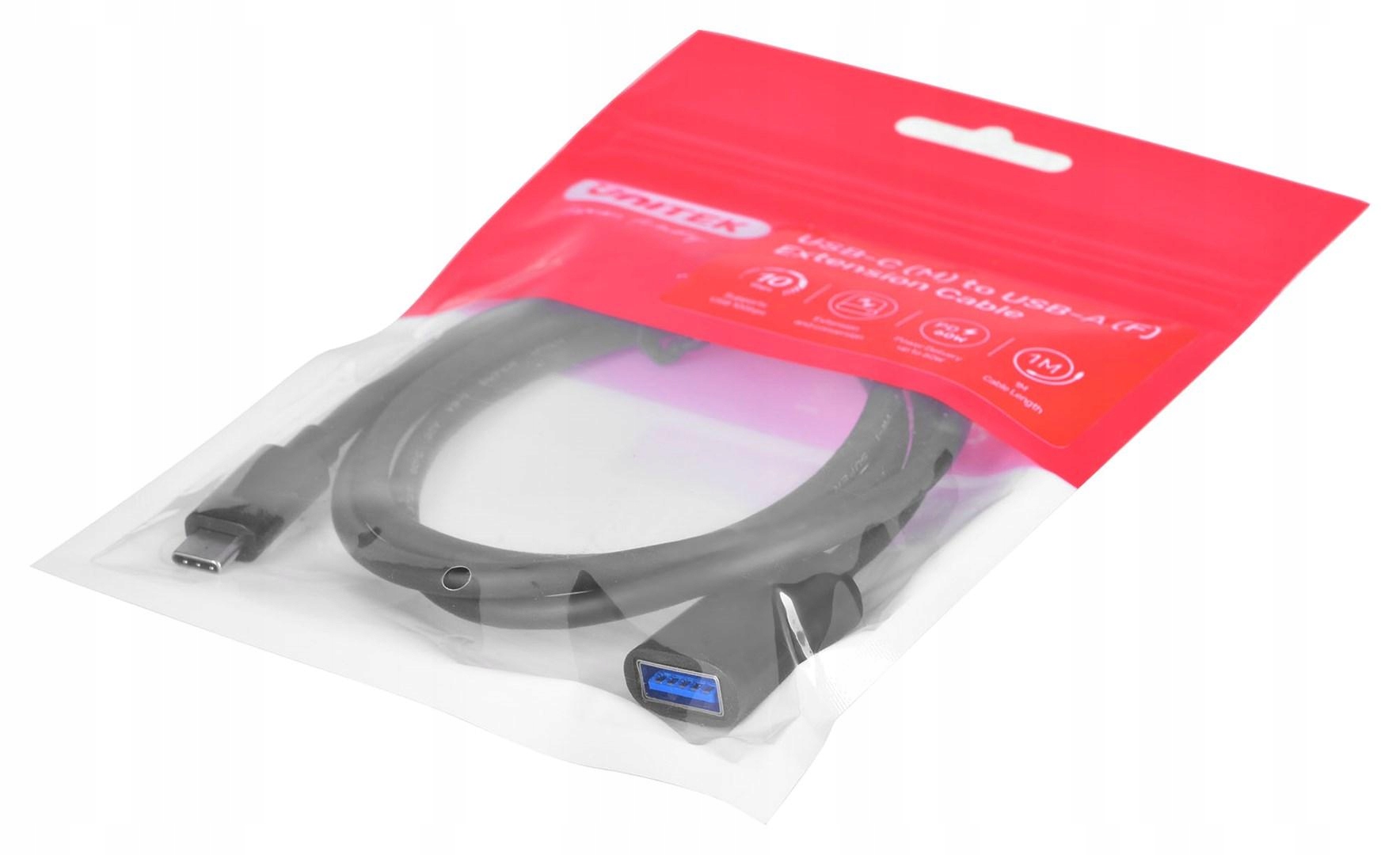 Unitek Kabel Adapter Usb-c-usb-a,m/f 10GBPS 60W 1M