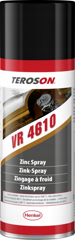 Teroson Vr 4610 Cynk Spray 400ML Dawniej 4600, Autoryzowany Dystrybutor